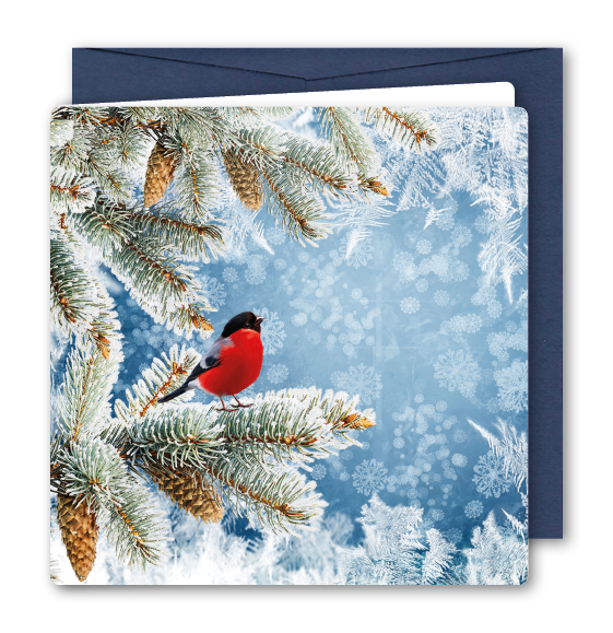 Klappkarte Hochformat Trinkrunde Couvert